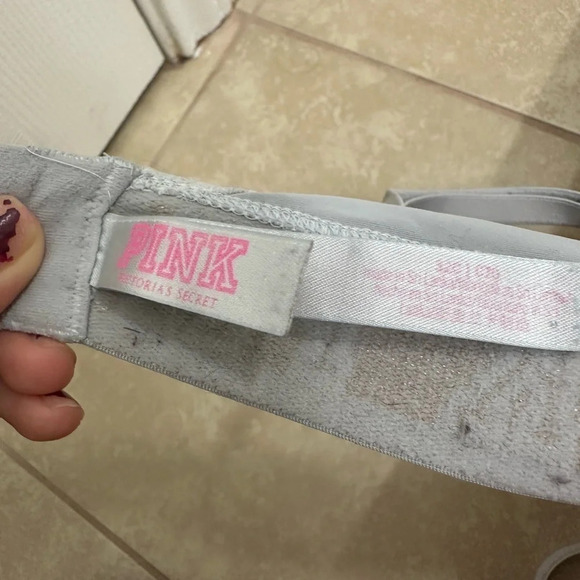 PINK Victoria’s Secret Women Gray Bra size‎ 32C - Picture 4 of 7